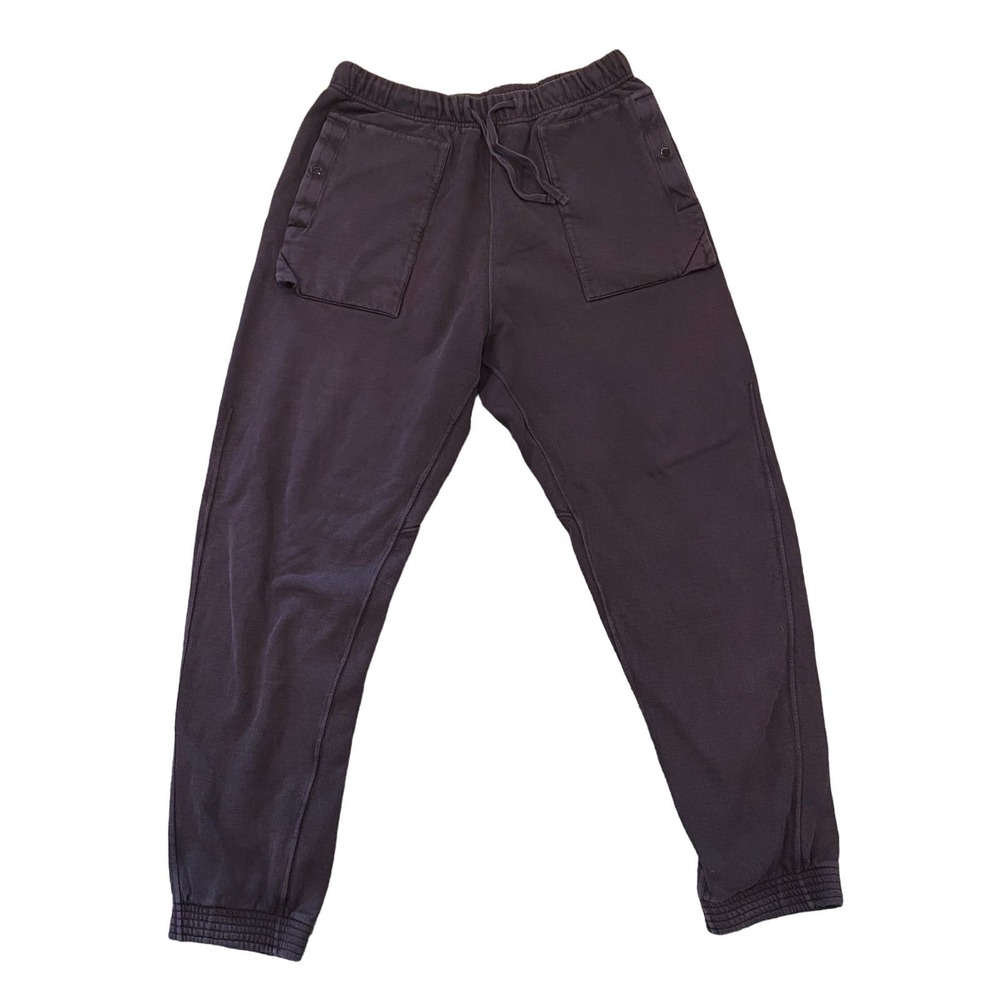 Stone Island Black Cotton Joggers Drawstring Sweatpants Men's 30
